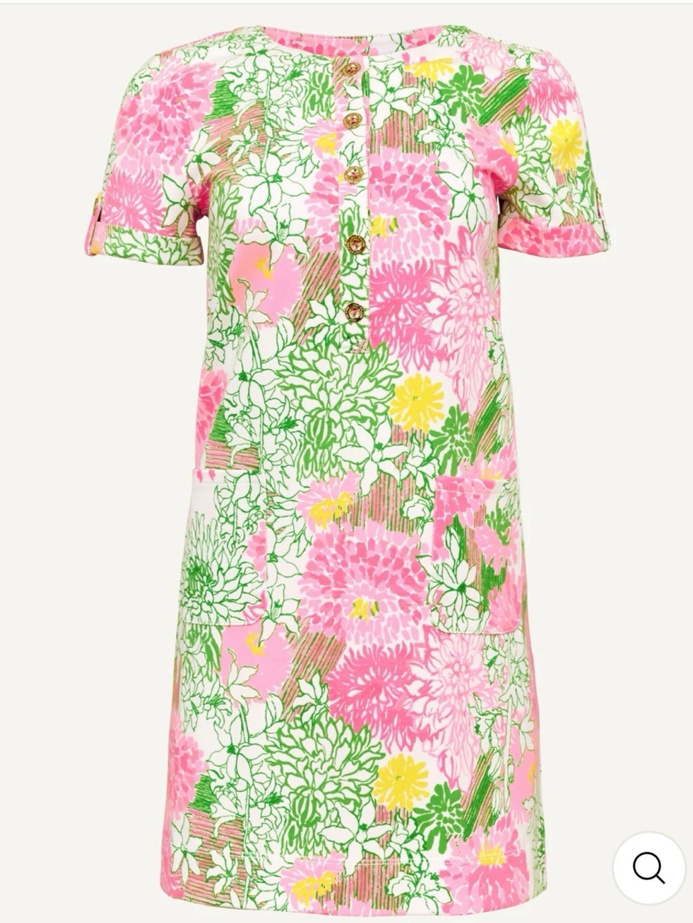 NWT Pulitzer Margot Dress Pink Tropics Tint Lilly of the Valley- Vault release
